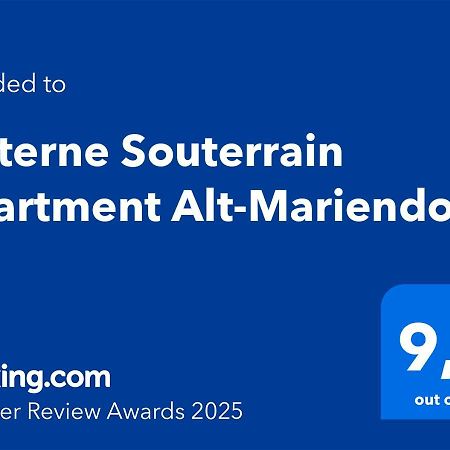 4 Sterne Souterrain Apartment Alt-Mariendorf Berlin Exterior photo